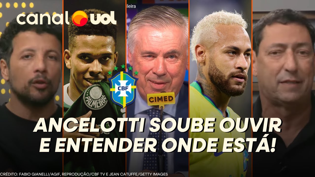 'ANCELOTTI FOI SÁBIO EM NÃO CONVOCAR NEYMAR!' PVC E HERNAN EXALTAM COLETIVA E CONVOCAÇÃO DA SELEÇÃO