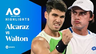 Carlos Alcaraz vs Adam Walton | Round One | Australian Open 2026 Extended Highlights 🇦🇺