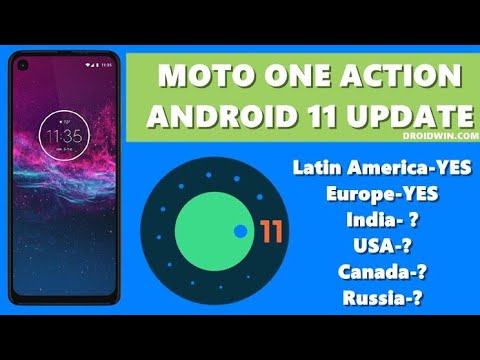 Moto One Action Android 11 || When Will It Get Android 11 ?