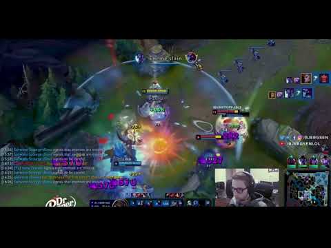 bjergsen solo q adventures part 1 (with eye tracker)