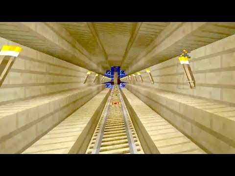 Let's Play Xbox One Minecraft Episode 216 - Minecart Station!