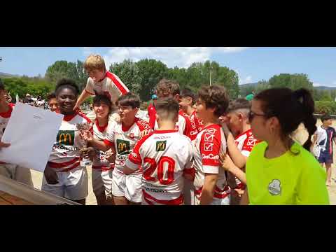 Premiazione 1° classificato U13 - Rugby Perugia Junior
