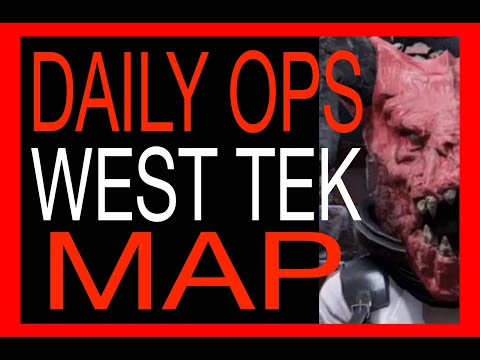 DAILY OPS MAP WEST TEK Research Center Fallout 76 Walkthrough Daily Ops West Tek Guide Daily Ops