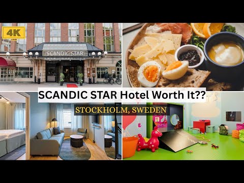 Inside SCANDIC STAR Hotel SOLLENTUNA | Cozy Scandinavian Stay Near Stockholm, Sweden. 