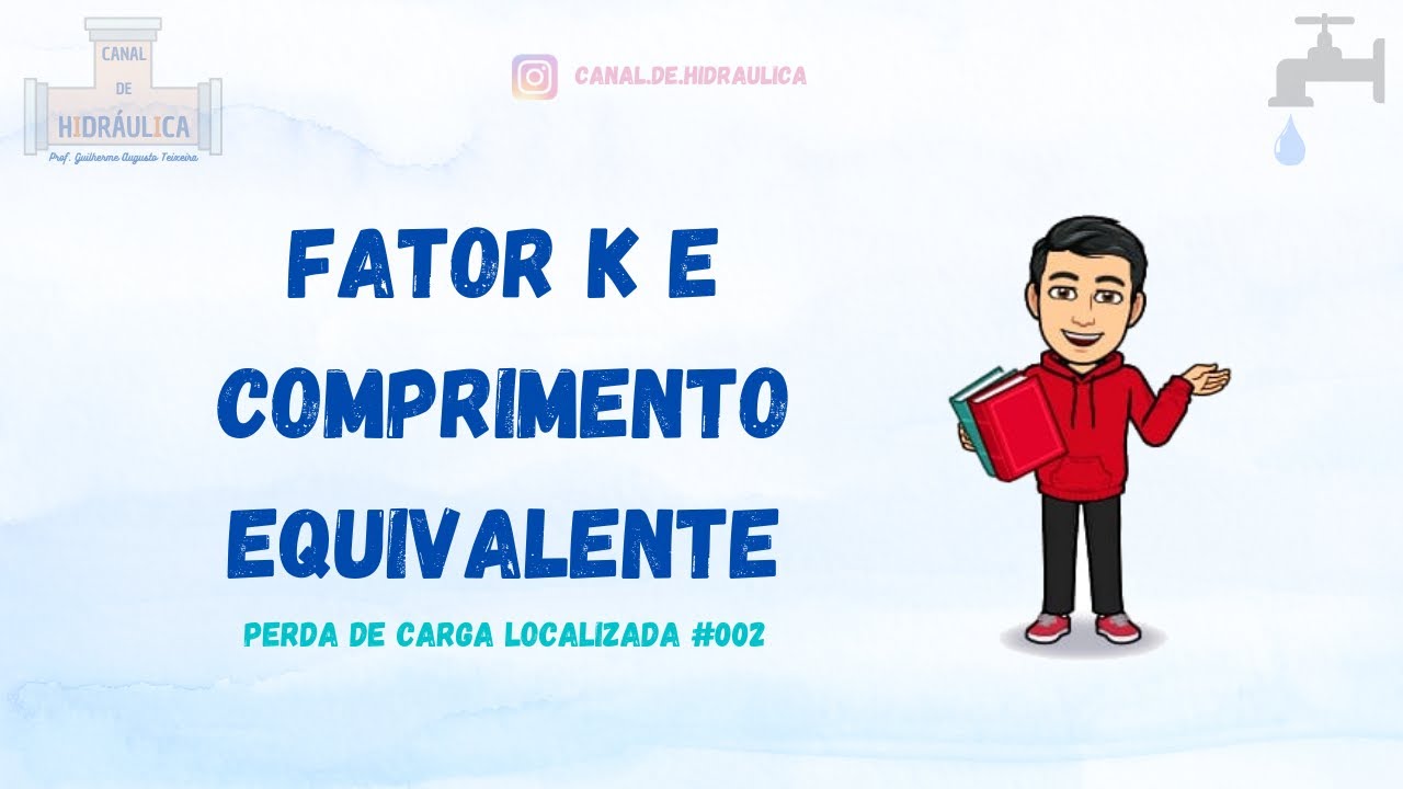 Fator K e Comprimento Equivalente – Perda de Carga Localizada #002