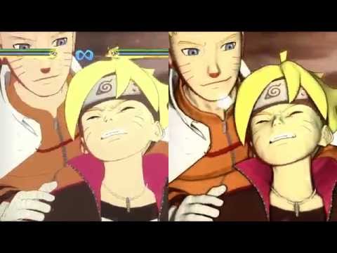 Naruto Ultimate Ninja Storm 4 PC Rebirth Graphics MOD/ Normal Game Comparison