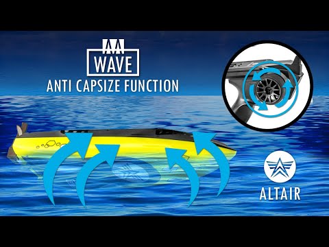 Altair AA Wave RC Boat | Wave Anti-Capsize Hull System