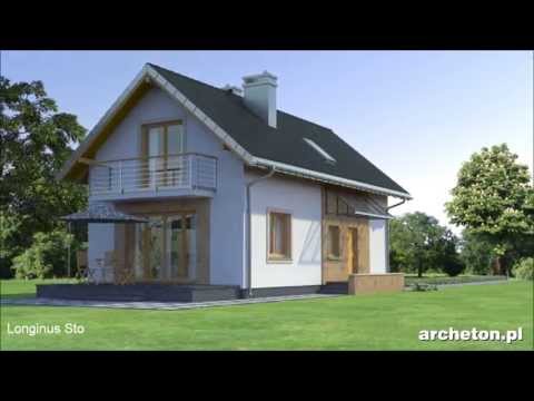 Projekt domu Longinus Sto - archeton.pl
