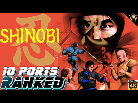 Which Version of Shinobi Did I Rank No.1? (4K/60FPS) #shinobi #sega #arcadegames