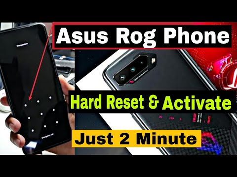 Rog Phone 5 hard reset for bypass pin lock pattern lock,How To Hard asus rog Phone 5 #asusrog#asus
