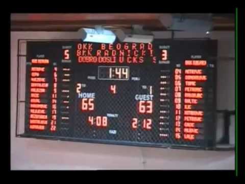 Marko Boltic, OKK Beograd - BKK Radnicki 19. kolo