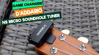 The Best Hidden Guitar Tuner? D'Addario NS Micro Soundhole Tuner Review & Install
