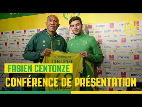 Présentation officielle de Fabien Centonze