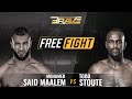 FREE MMA Fight | Mohamed Said Maalem vs Todd Stoute | BRAVE CF 33
