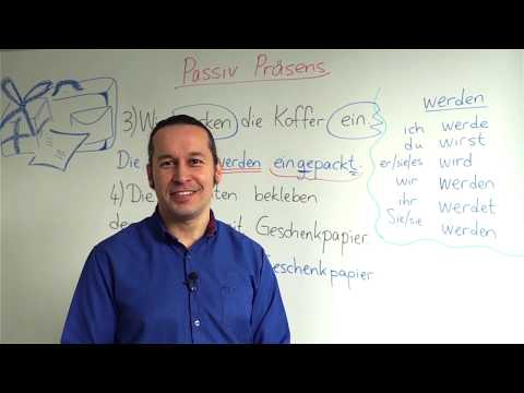 Almanca Temel A1/A2 Ders - 50 Passiv Präsens - Almanca Geniş Zaman Edilgen Çatı - Almanca Cümleler