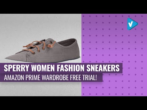 Try On Your New SPERRY Women Fashion Sneakers Now On Amazon Prime Wardrobe Free Trial