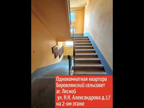 фото н.н. александрова ул, 17, агрогородок лесной, боровлянский сельсовет, минский район, минская область, 1 комн., 37.5 м² 0