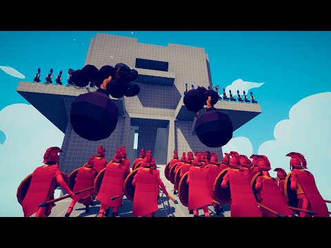 Mega Bomb Mans Defends Tower ► TABS UNIT CREATOR - Totally Accurate Battle Simulator