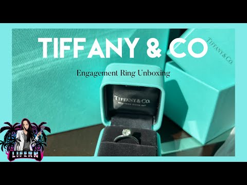 Tiffany & Co. Engagement Ring | Unboxing | What’s in the Box?