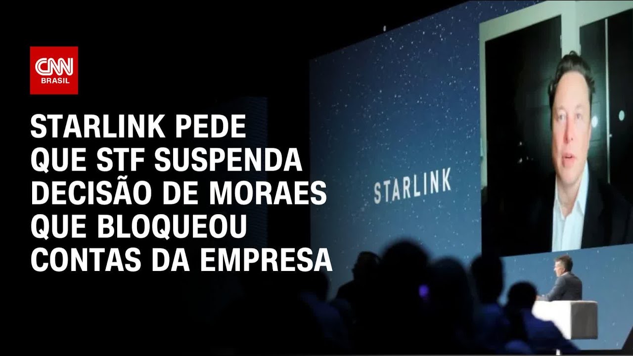 Starlink pede que STF suspensa decisão de Moraes que bloqueou contas da empresa | CNN 360°