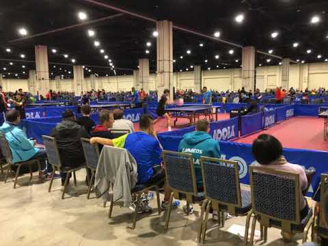 JOOLA TEAMS CHAMPIONSHIPS NOVEMBER 2018 ROSKOPF and CHEN WEIXING