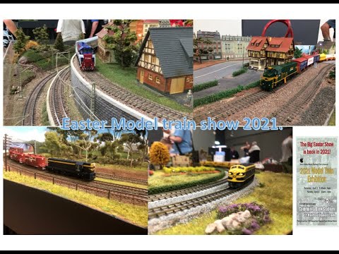 A visit to the 2021 Diamond Creek/Yarra Valley MRC easter model train show  03/04/2021