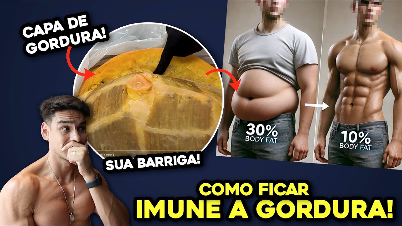 Como a COMIDA vira Gordura? 😳 4 Maneiras e ficar IMUNE ao Ganho de Peso [comprovado!].