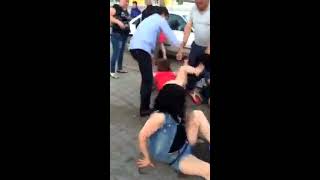 пьяные девушки дерутся