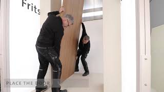 Pivot door installation - FritsJurgens