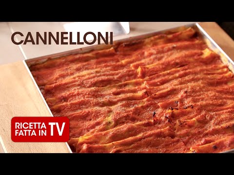 CANNELLONI di Benedetta Rossi - Ricetta TV Fatto in Casa per Voi
