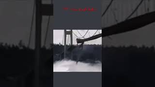 Incredible footage of the collapse of the Tacoma bridge, 1940.