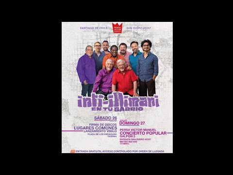 INTI-ILLIMANI - ("CONCIERTO POPULAR" • PERSA VICTOR MANUEL • SANTIAGO • 27/07/2025) [SHOW COMPLETO]