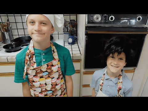 Baking Cookies with Trygve and Meilyr