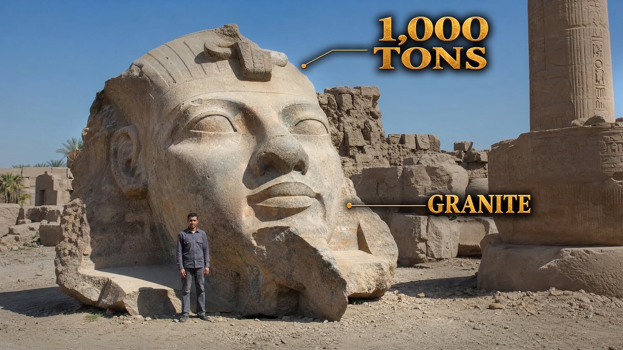 Mega Statues of Ancient Egypt: Advanced Technology