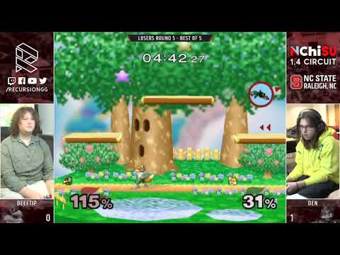 NChiSU 1.4 L5 - Beeftip (Falco) vs Den (Fox)