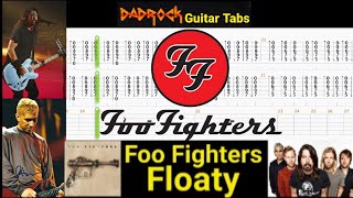 Floaty - Foo Fighters - Guitar + Bass TABS Lesson