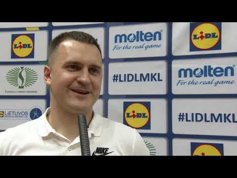 E. Justos komentaras. MKL U18 vaikinų pusfinalis: Vilniaus KM I-„Šilputa“ - Mažeikių SM