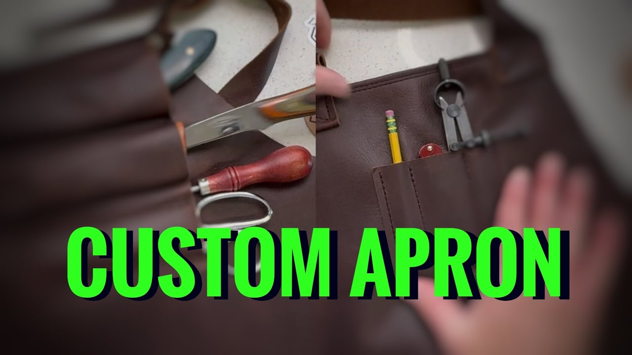 How to Make a Leather Shop Apron That LASTS
