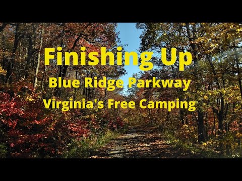 Finishing Up Blue Ridge Parkway Virginia's Free Camping