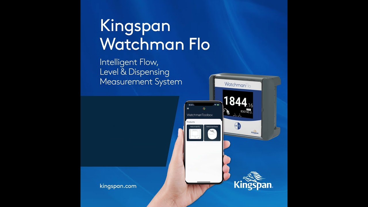 Kingspan Watchman Flo- Remote Level, Flow & Dispensing Measurement System