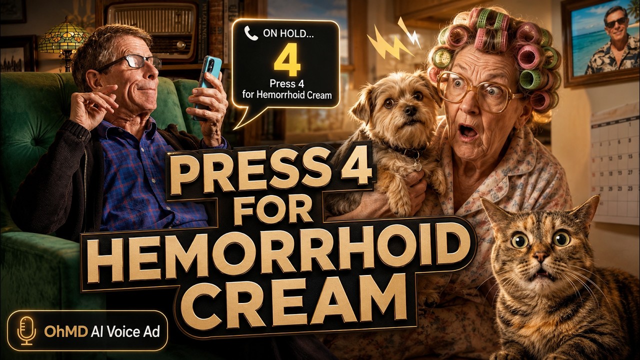 Press 4 for Hemorrhoid Cream” | OhMD AI Voice Ad