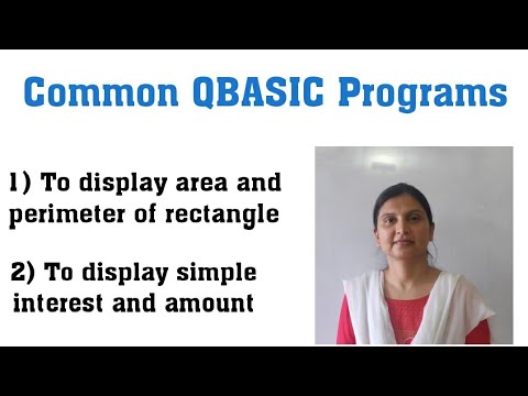 Common Qbasic Programs How To Make A Simple Qbasic Program