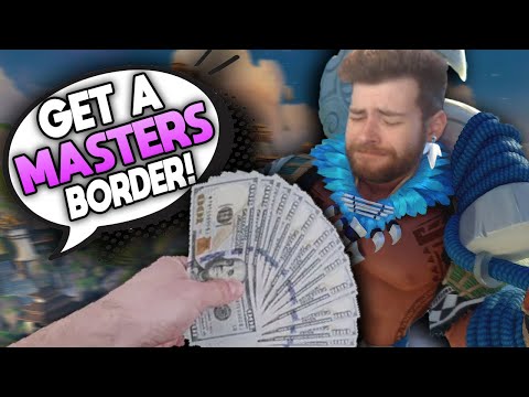 I WAS PAID 1000$ TO GET A PURPLE BORDER MAUI! FULL GAMES! - Masters Ranked Duel - SMITE