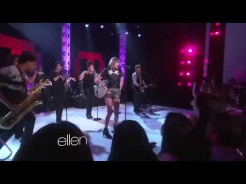 Taylor Swift - Shake It Off LIVE at ELLEN - Oct 27,2014