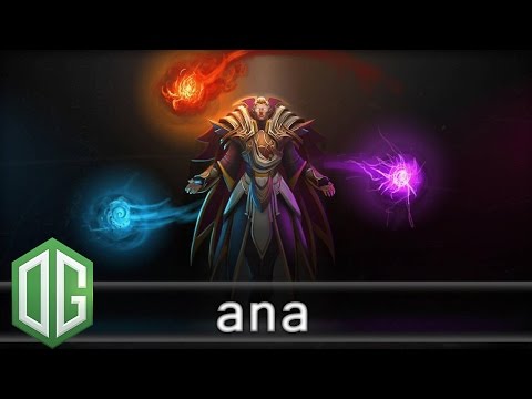 OG.Ana Invoker Gameplay - Ranked Match - OG Dota 2.