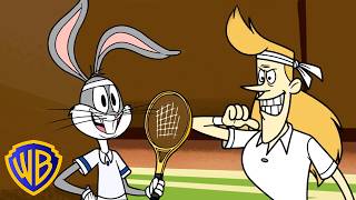 Can Bugs Bunny WIN the Tennis Match?! 🎾 | New Looney Tunes | #KidsCartoons @wbkids