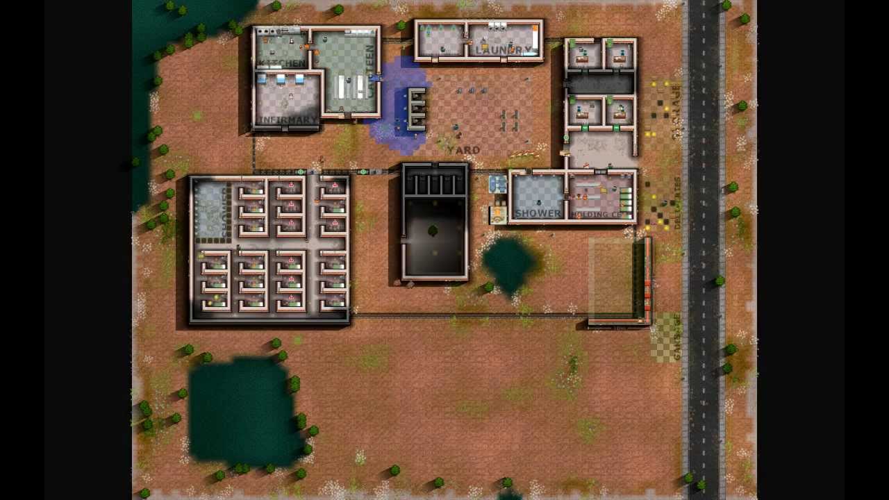 Prison Architect Timelapse - YouTube