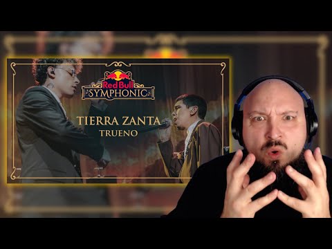 Trueno - TIERRA ZANTA (Red Bull Symphonic) // DRUMMER REACTS // Nacho Lahuerta