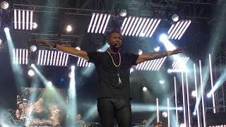 &quot;Bump&quot; and &quot;Crash&quot; USHER Performs NEW SONGS on Jimmy Kimmel Live - West Hollywood, CA 9/20/2016
