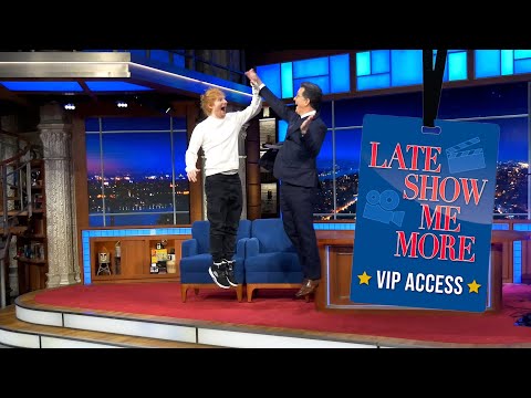 レイト・ショー・ミー・モアエド・シーランとバックステージで共演! (Late Show Me More: Backstage with Ed Sheeran!)